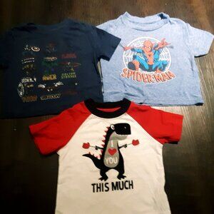 Spiderman Baby Boy's Shirt Lot Size 12m